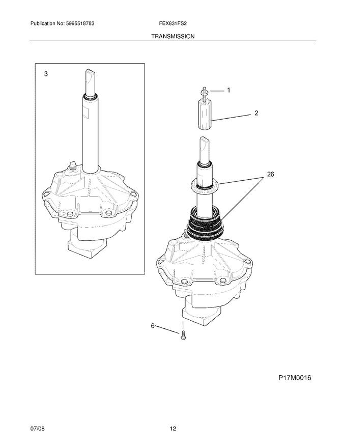 Diagram for FEX831FS2