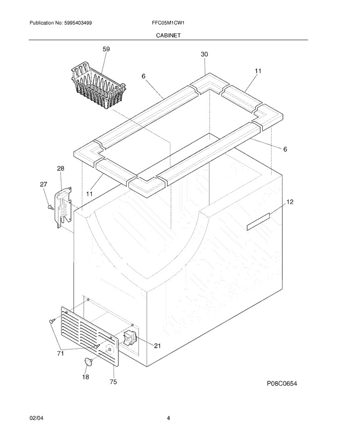 Diagram for FFC05M1CW1