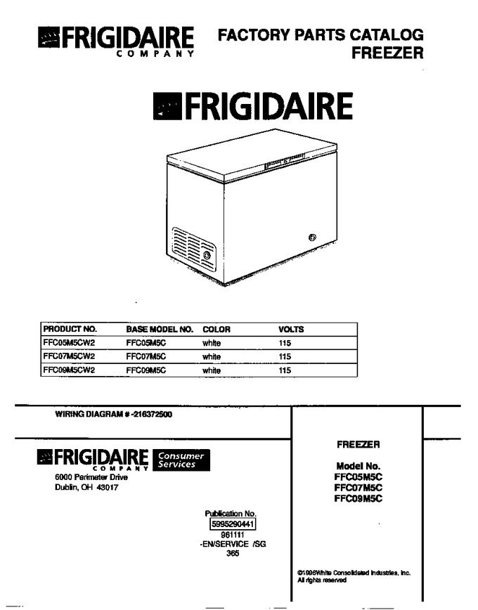 Diagram for FFC07M5CW2