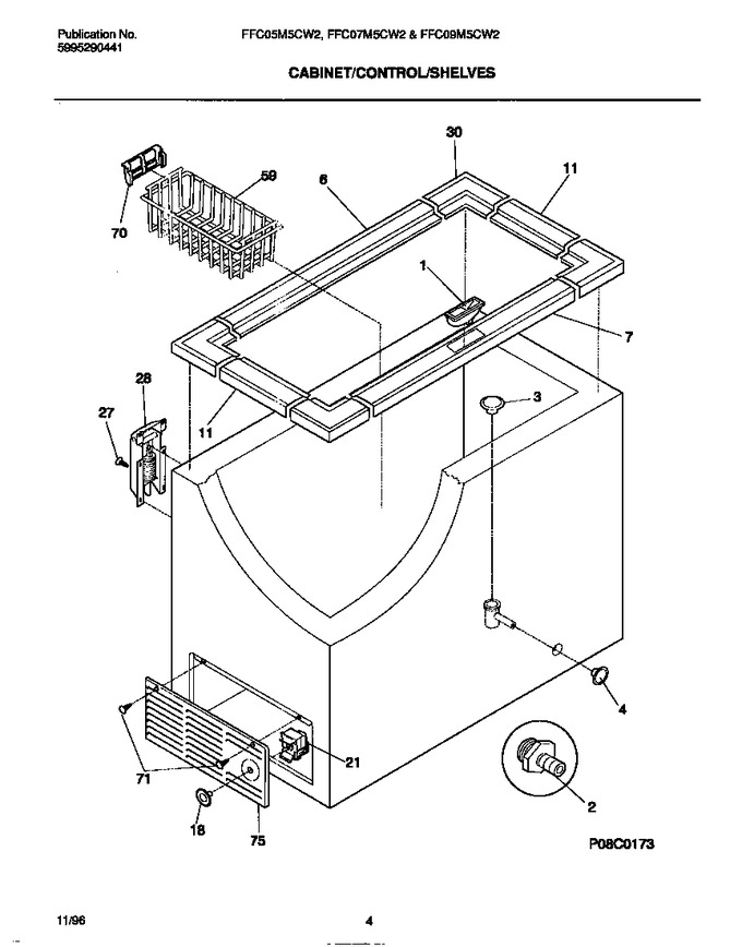 Diagram for FFC07M5CW2