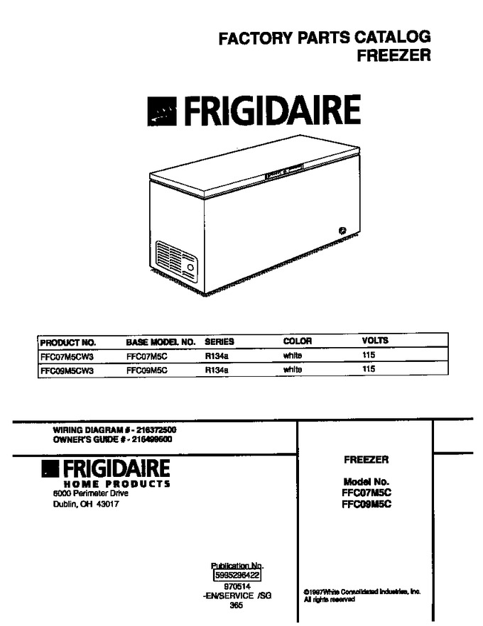 Diagram for FFC07M5CW3
