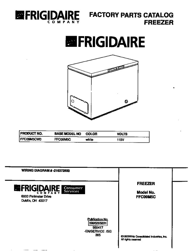 Diagram for FFC09M5CW0