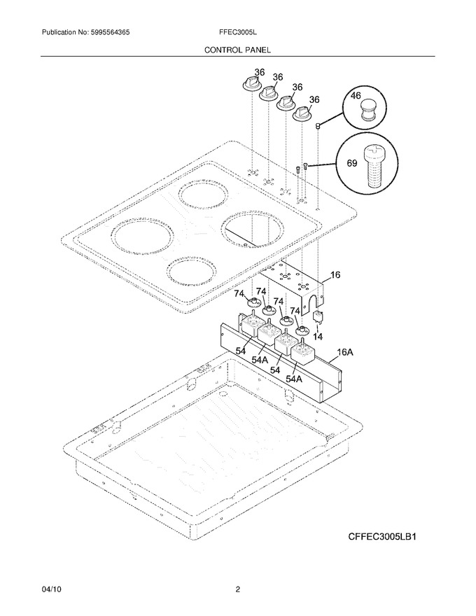 Diagram for FFEC3005LW1