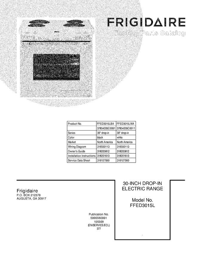 Diagram for FFED3015LWA