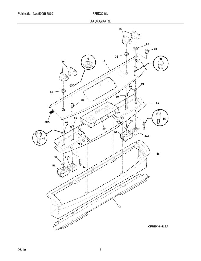 Diagram for FFED3015LWA