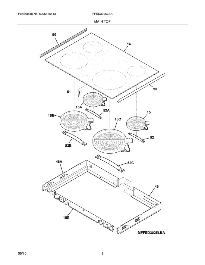 Diagram for FFED3025LSA
