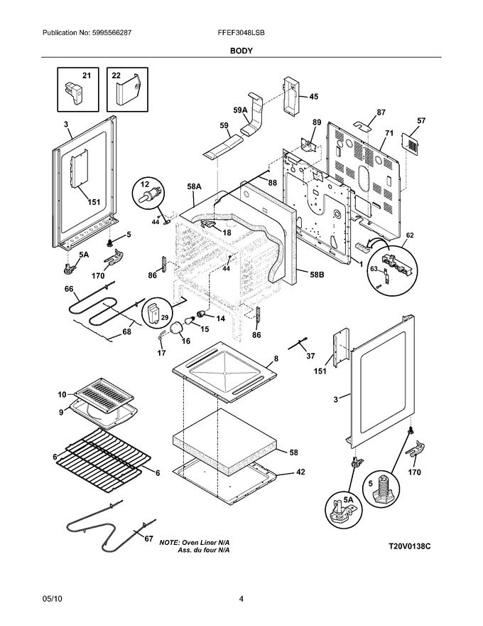 Diagram for FFEF3048LSB