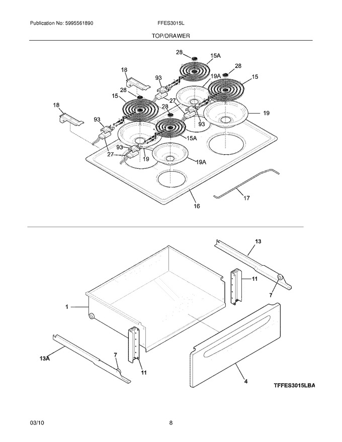 Diagram for FFES3015LBA