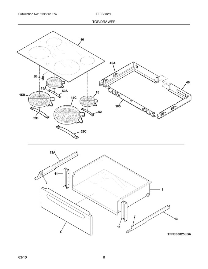 Diagram for FFES3025LBA