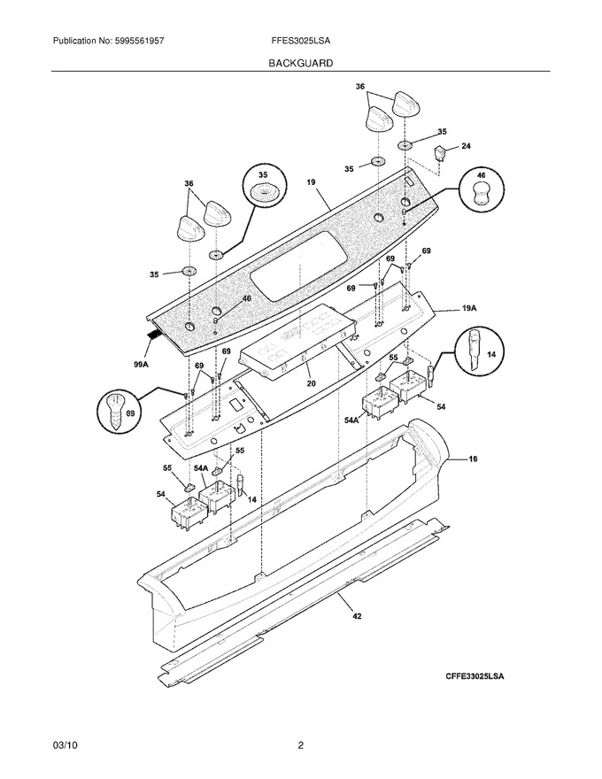 Diagram for FFES3025LSA