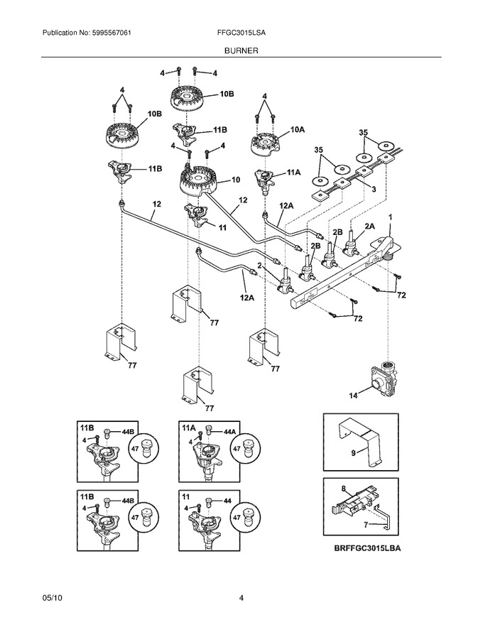 Diagram for FFGC3015LSA