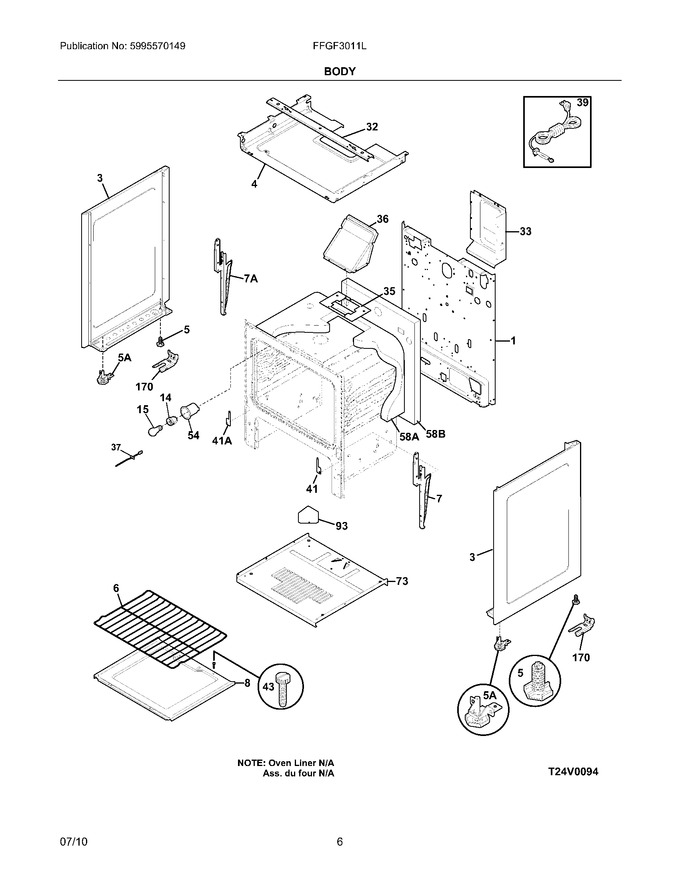 Diagram for FFGF3011LBB