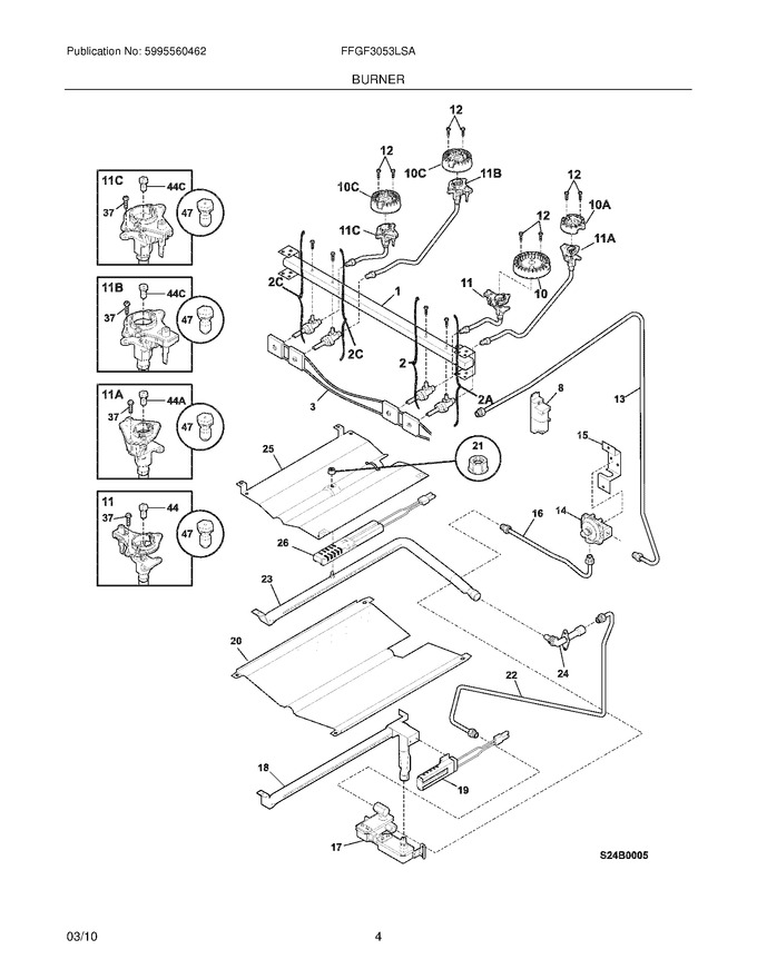 Diagram for FFGF3053LSA