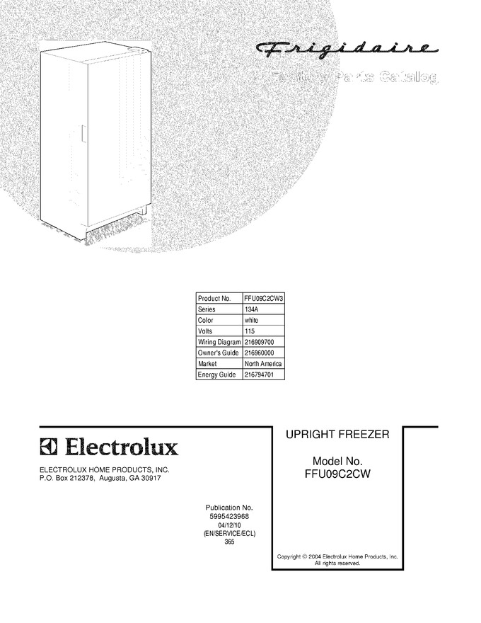 Diagram for FFU09C2CW3