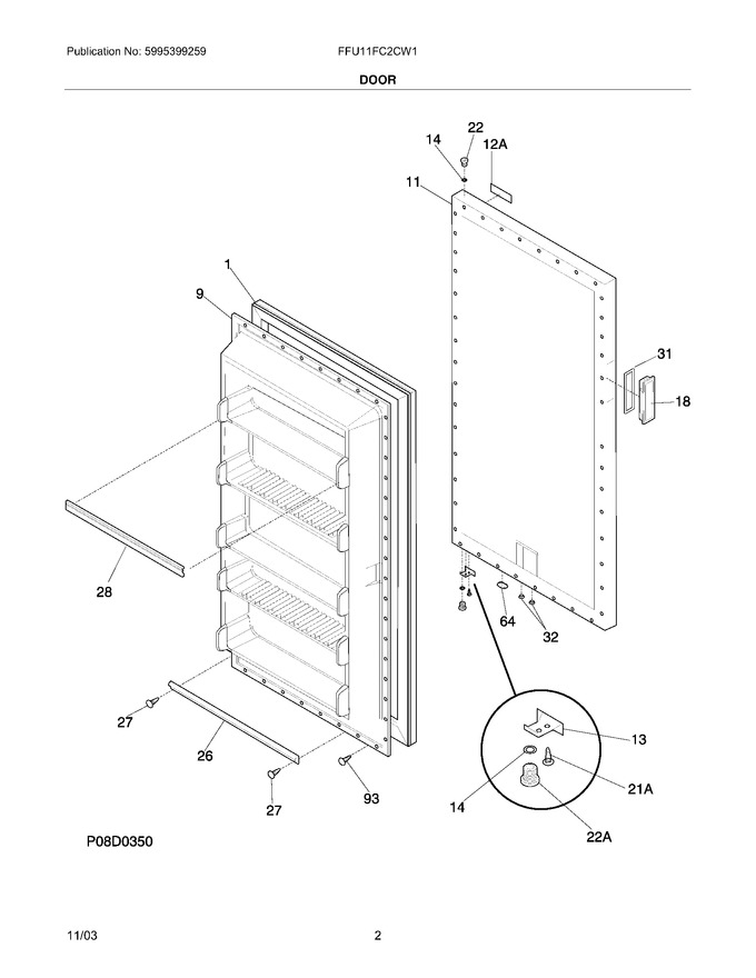 Diagram for FFU11FC2CW1