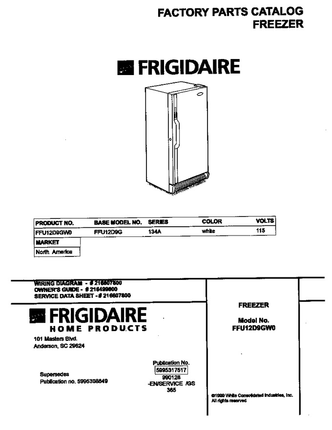 Diagram for FFU12D9GW0