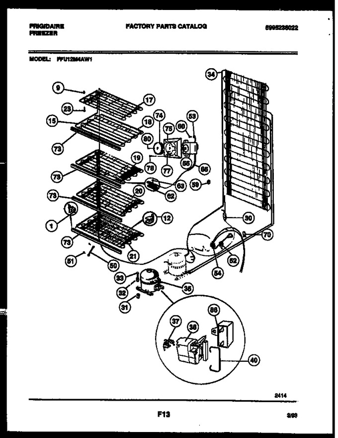 Diagram for FFU12M4AW1