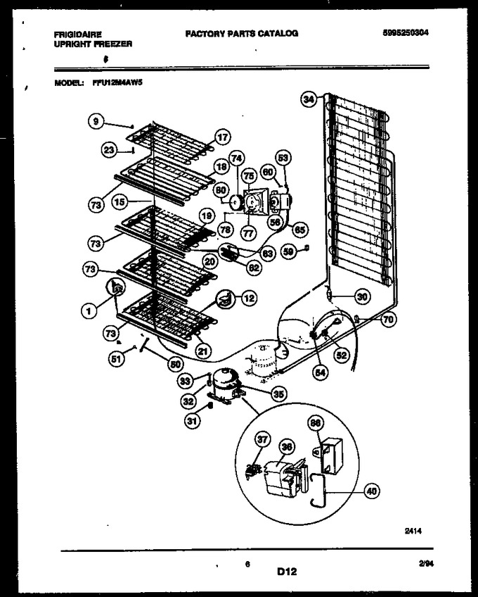 Diagram for FFU12M4AW5