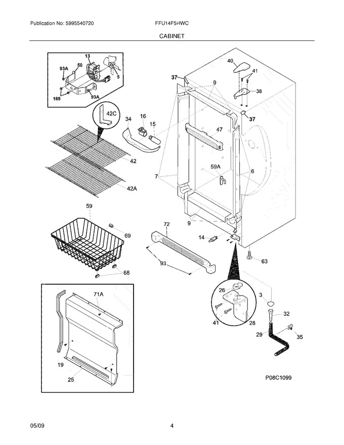 Diagram for FFU14F5HWC