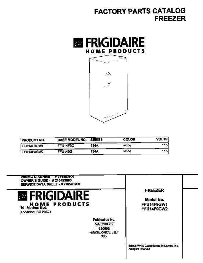 Diagram for FFU14F9GW1