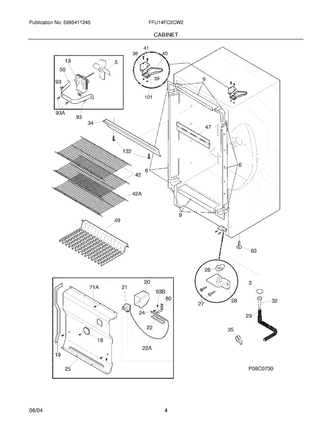 Diagram for FFU14FC2CW2