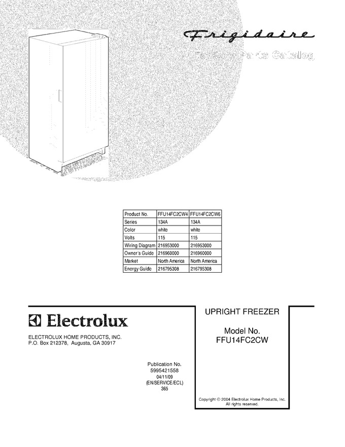 Diagram for FFU14FC2CW6