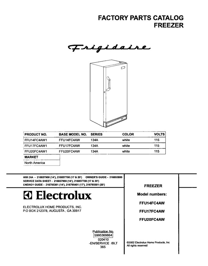 Diagram for FFU14FC4AW1