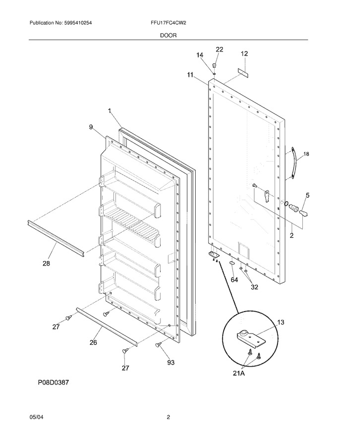 Diagram for FFU17FC4CW2