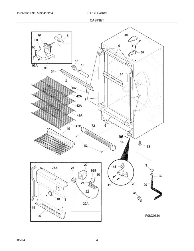 Diagram for FFU17FC4CW2