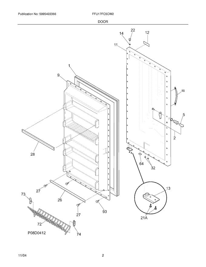 Diagram for FFU17FC5CW2