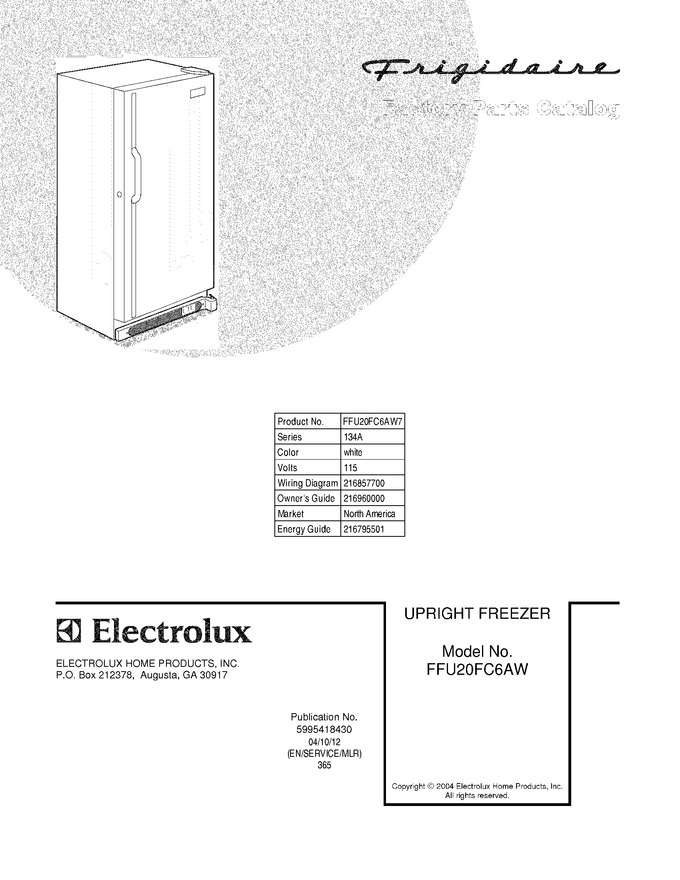Diagram for FFU20FC6AW7