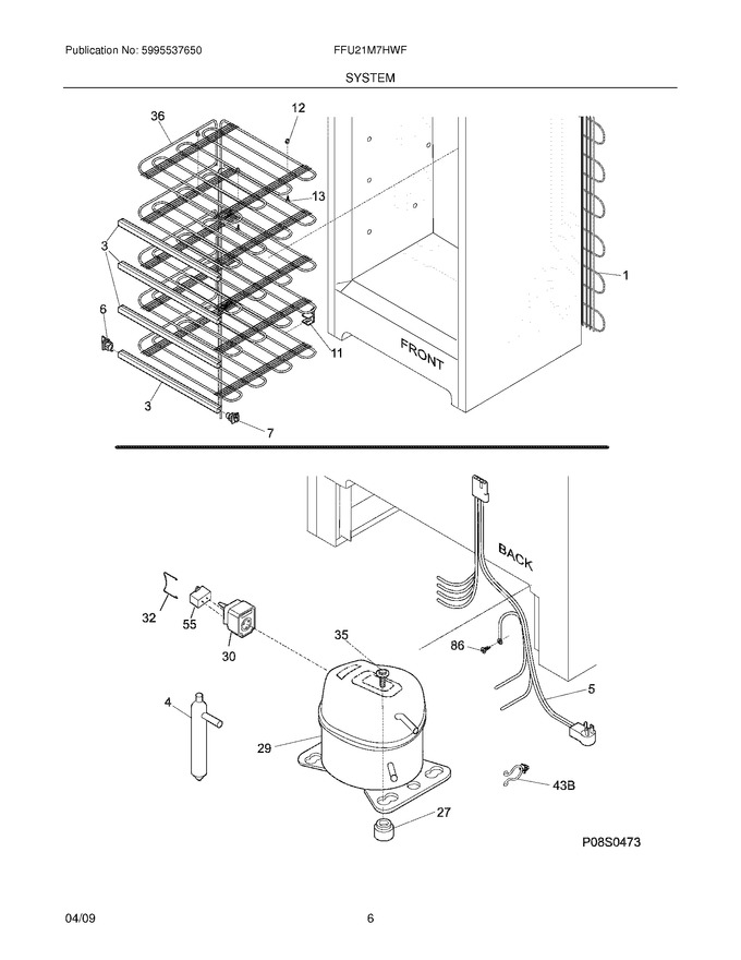 Diagram for FFU21M7HWF
