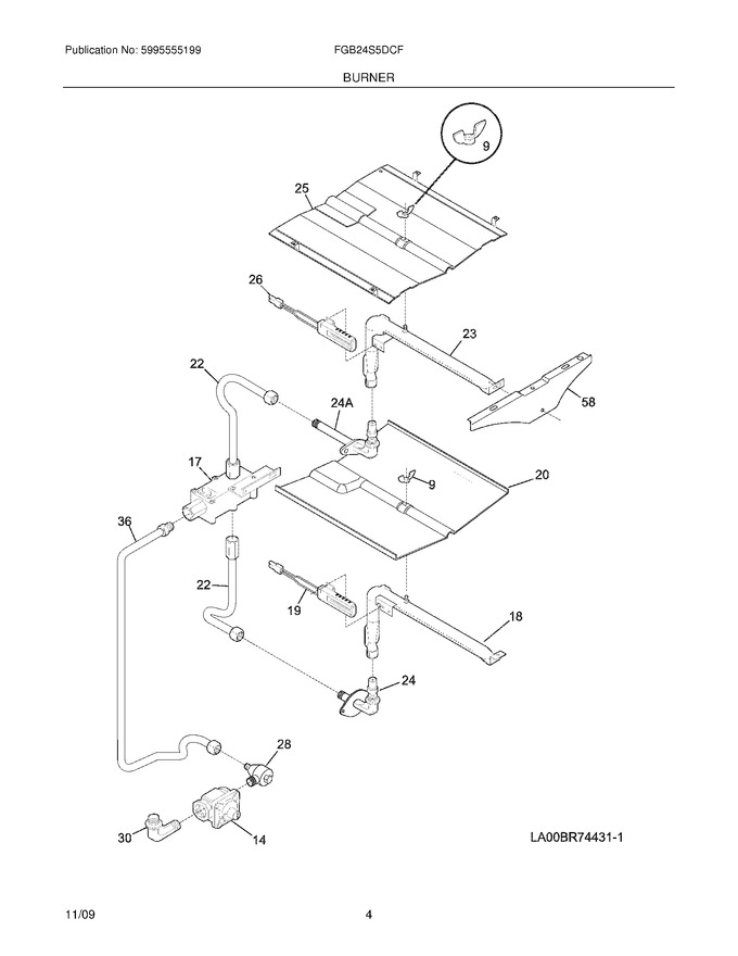 Diagram for FGB24S5DCF