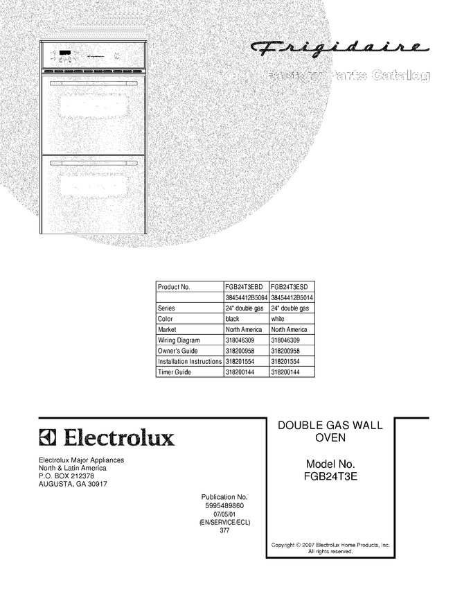 Diagram for FGB24T3EBD