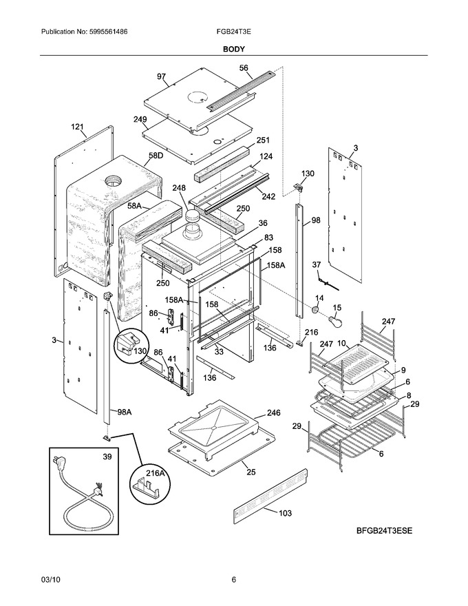 Diagram for FGB24T3EBF