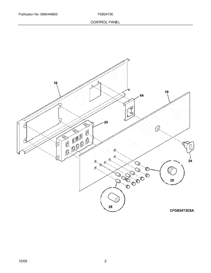 Diagram for FGB24T3ECA