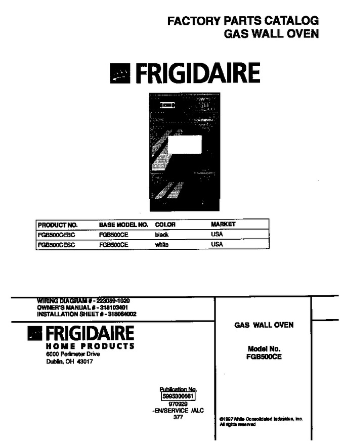 Diagram for FGB500CESC