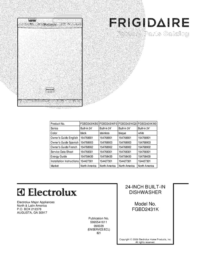 Diagram for FGBD2431KB0