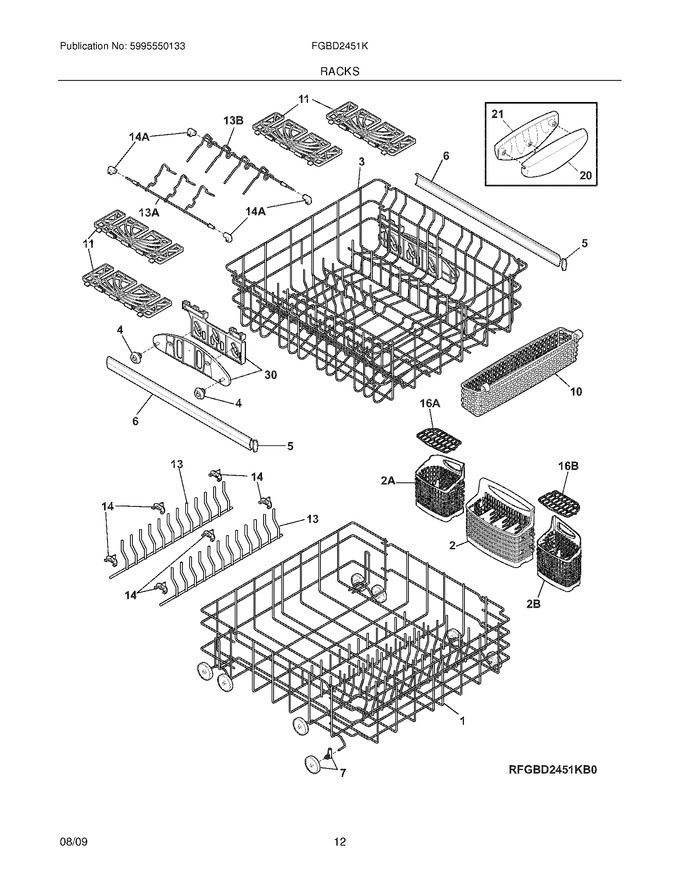 Diagram for FGBD2451KW0