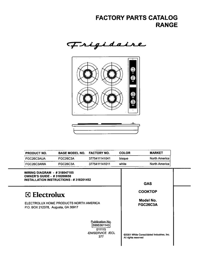 Diagram for FGC26C3AUA