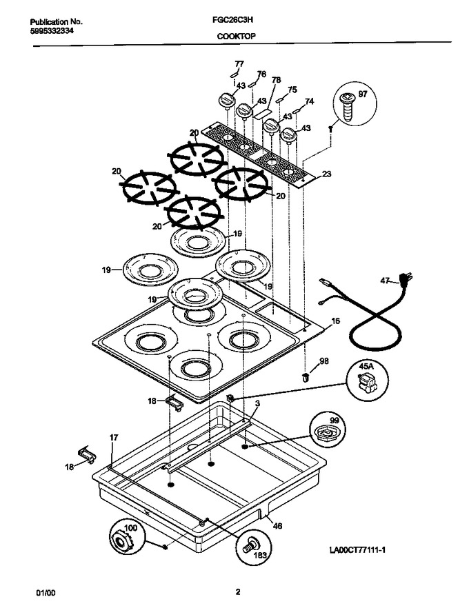 Diagram for FGC26C3HDA
