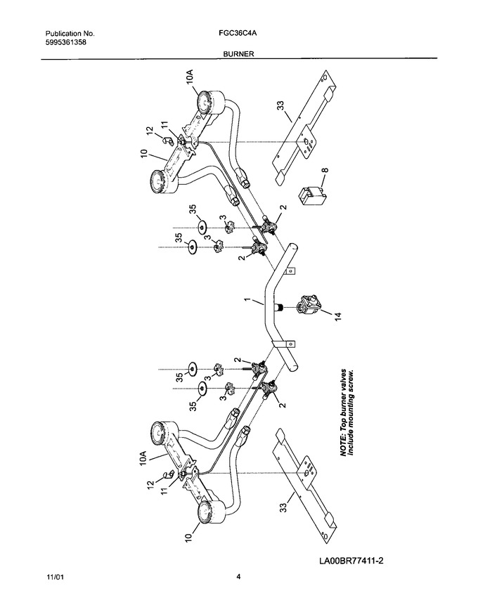 Diagram for FGC36C4AWA