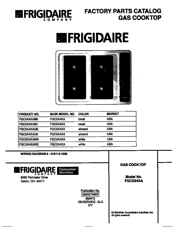 Diagram for FGC3X4XAW2