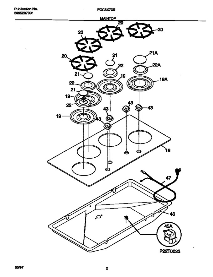 Diagram for FGC6X7XEBA