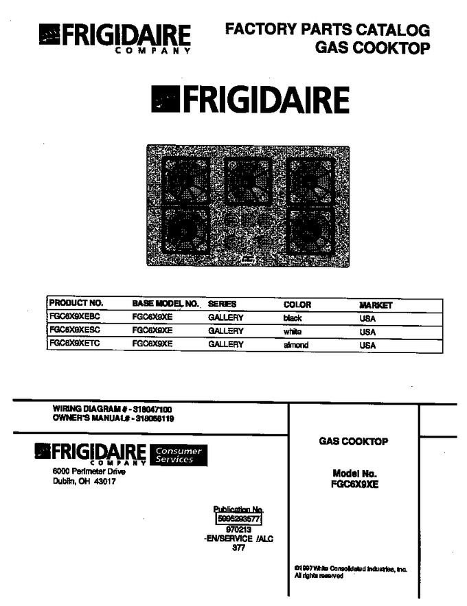 Diagram for FGC6X9XESC