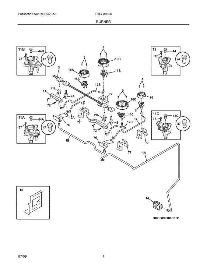 Diagram for FGDS3065KBA