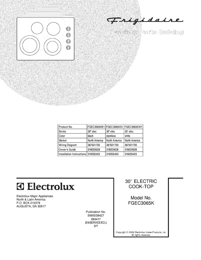 Diagram for FGEC3065KS1
