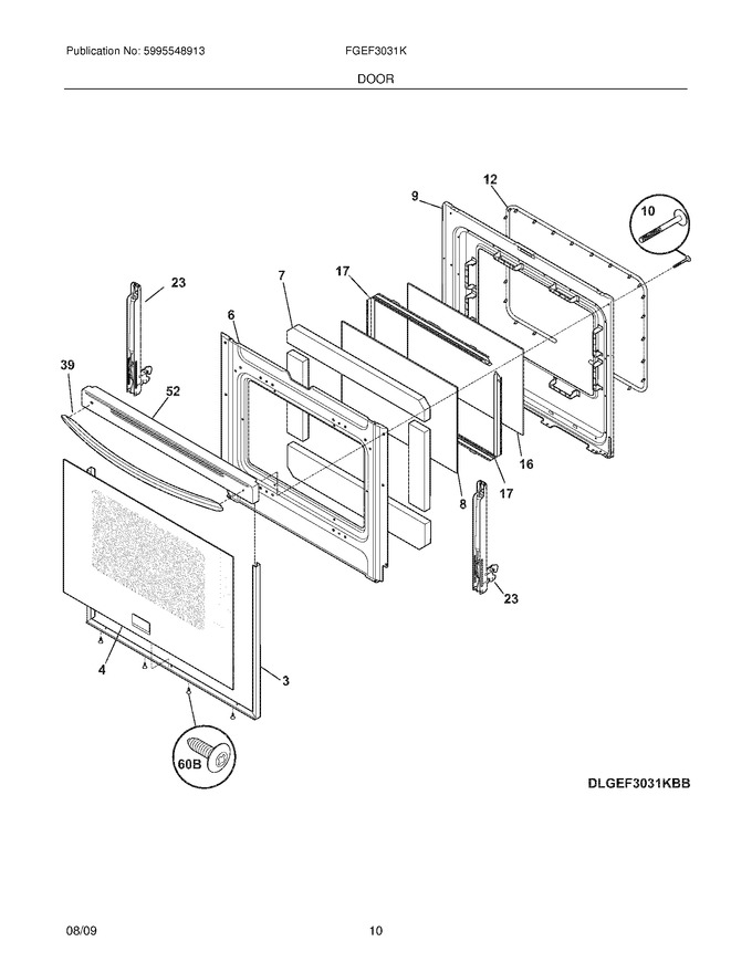 Diagram for FGEF3031KQB