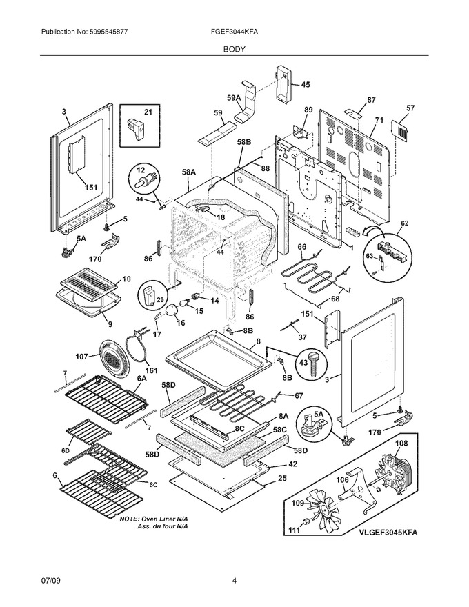 Diagram for FGEF3044KFA