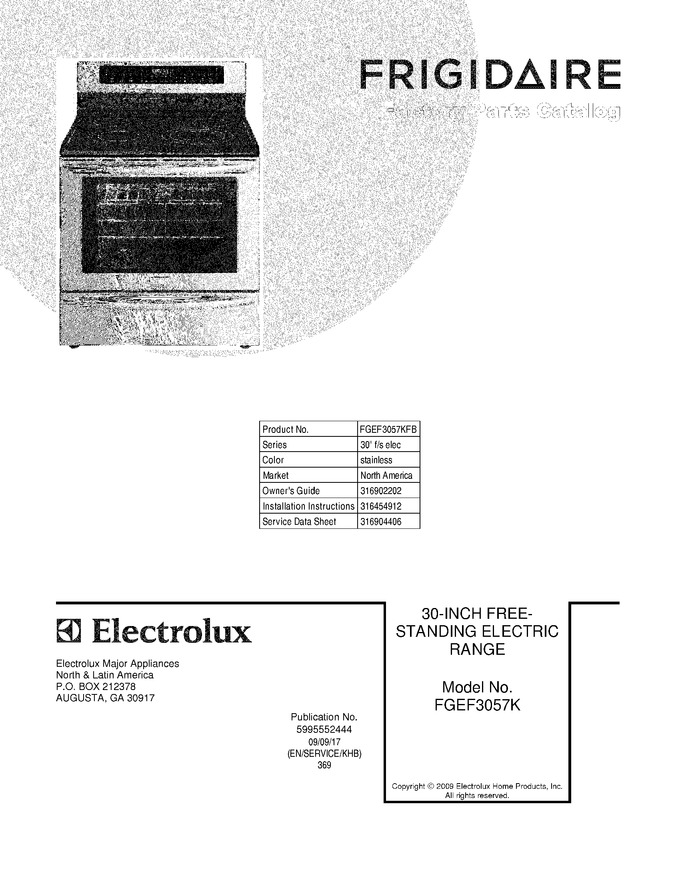 Diagram for FGEF3057KFB